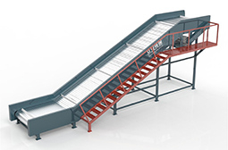Metal Chain Conveyor - Biomass Regeneration